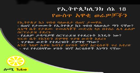 The Insider News, EthiopikaLink June 25